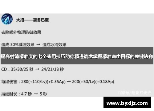 提高射箭精准度的七个实用技巧助你精进箭术掌握精准命中目标的关键诀窍